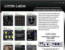 Tablet Screenshot of littlelabs.com